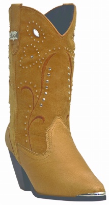 Dingo DI588 for $99.99 Ladies Ava Collection Fashion Boot with Chestnut Pigskin Leather Foot and a Fashion Toe